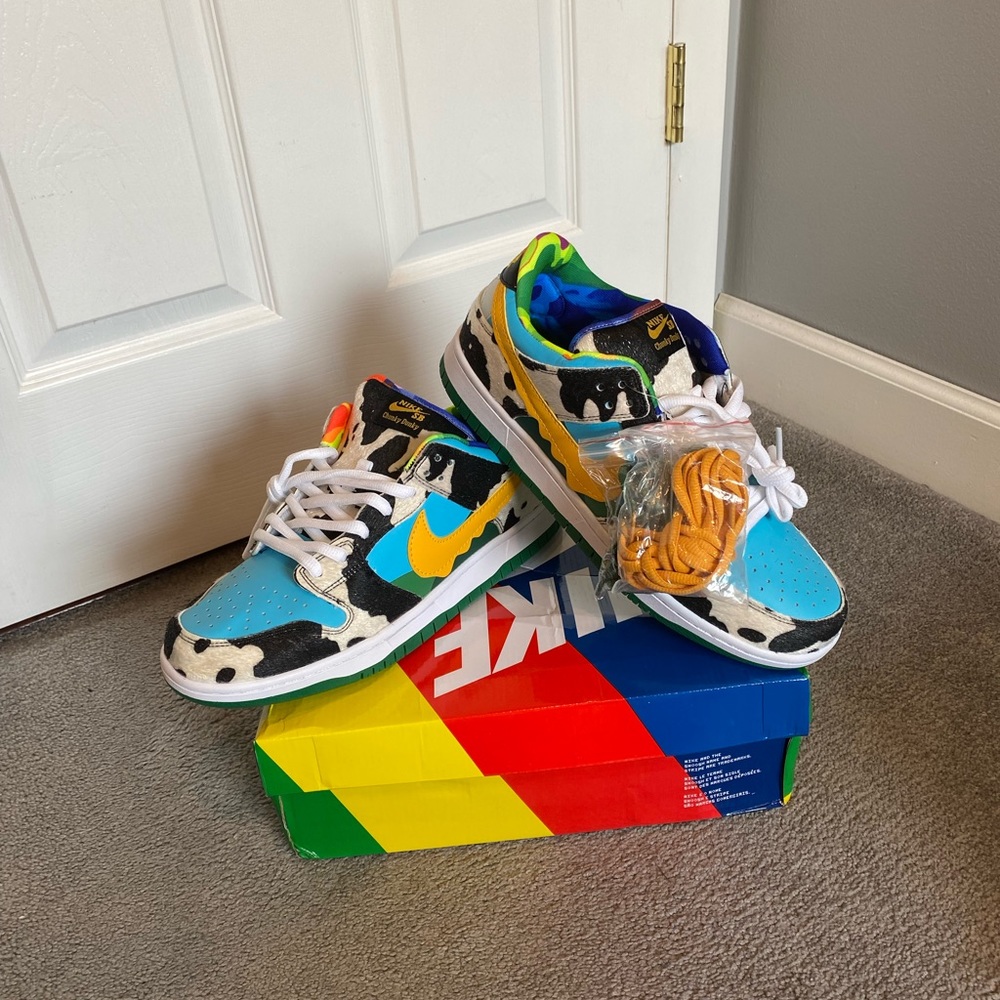 New Nike zoom air mens size 11 Ben and Jerry’s chunky dunkys reps